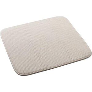 Norpro Mircofiber Drying Dish Mat, 16 x 18-inch, Beige